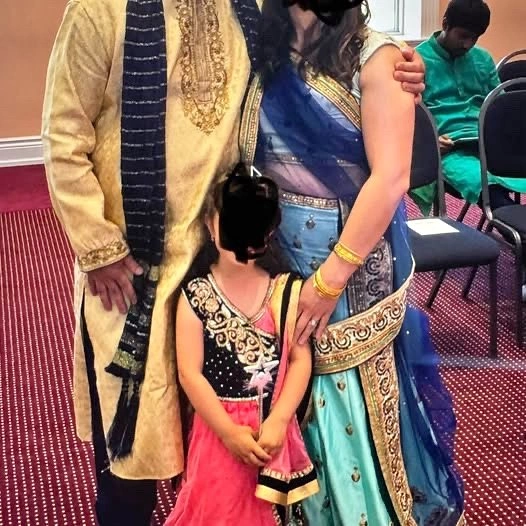 Elegant traditional Indian attire set