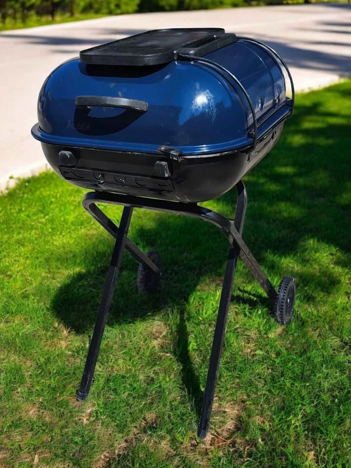 21 inch Walk-A-Bout Portable Charcoal Grill - photo 2