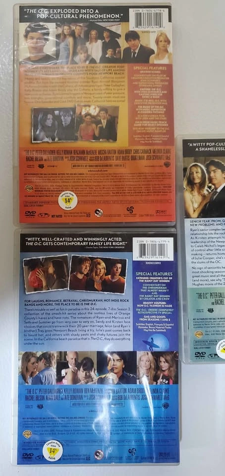 The O.C. Complete Seasons 1, 2, and 3 DVD Set - photo 4