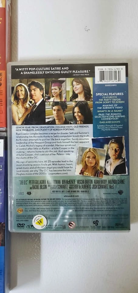 The O.C. Complete Seasons 1, 2, and 3 DVD Set - photo 5