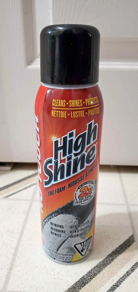 No Touch High Shine Tire Foam