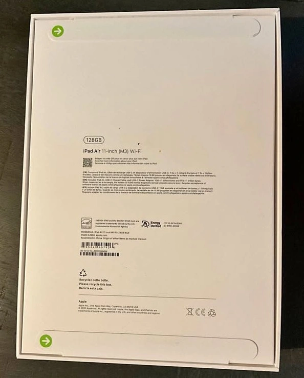 iPad Air 11" 128GB Wi-Fi M3 (Blue) - New in Box - photo 3