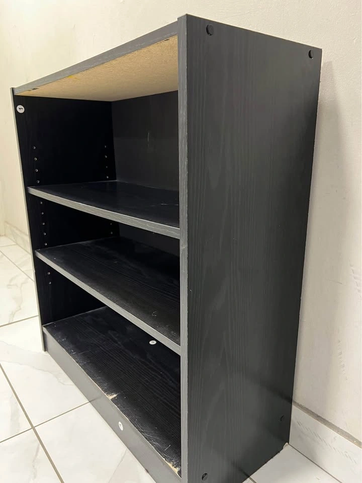 Moving out sale - Black storage shelf / bookcase - photo 3