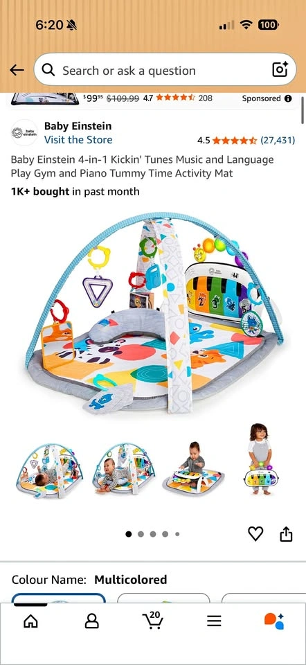 Baby Play Gym