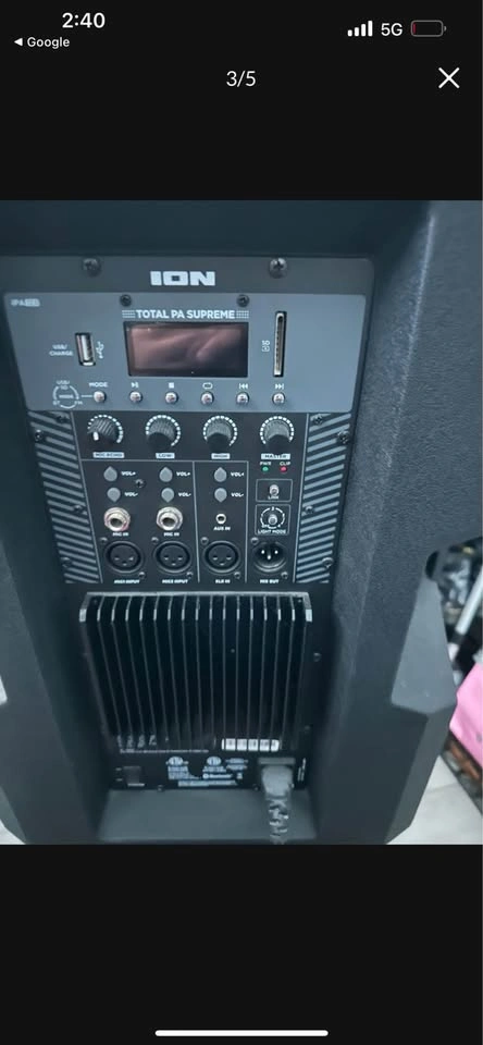 Ion Total PA Supreme Bluetooth speaker - photo 5