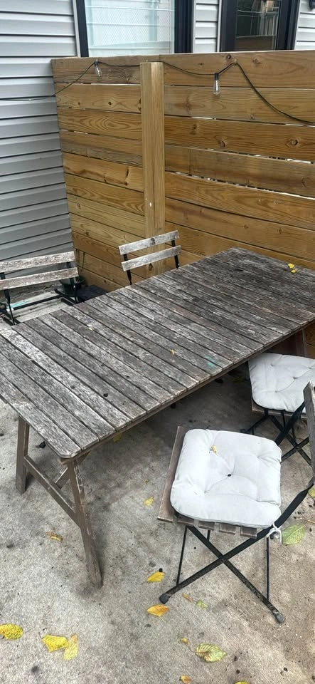 Patio Set w/ 4 Chairs - photo 3