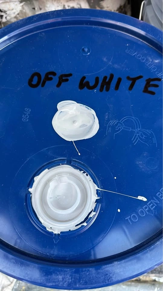 Paint New Full Pail Latex Eggshell - Off White - photo 2