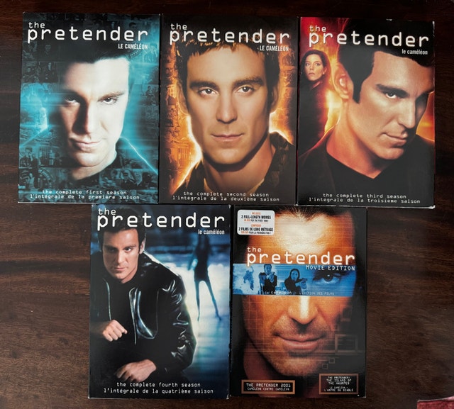 The Pretender complete series + movies on DVD