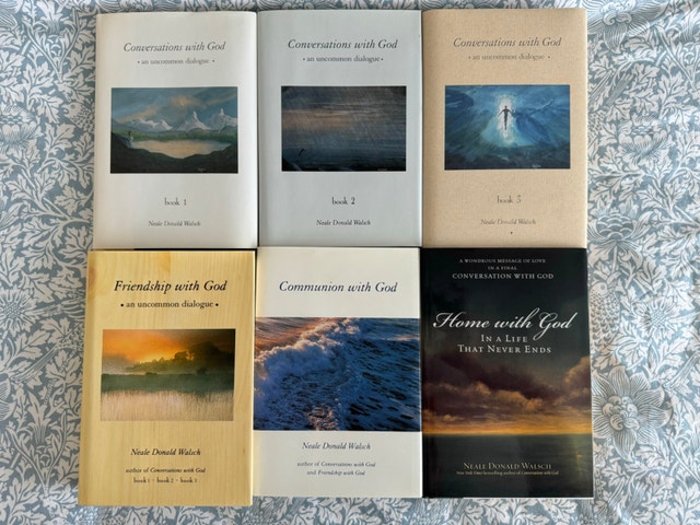 Conversations with God series - 6 books by Neale Donald Walsch