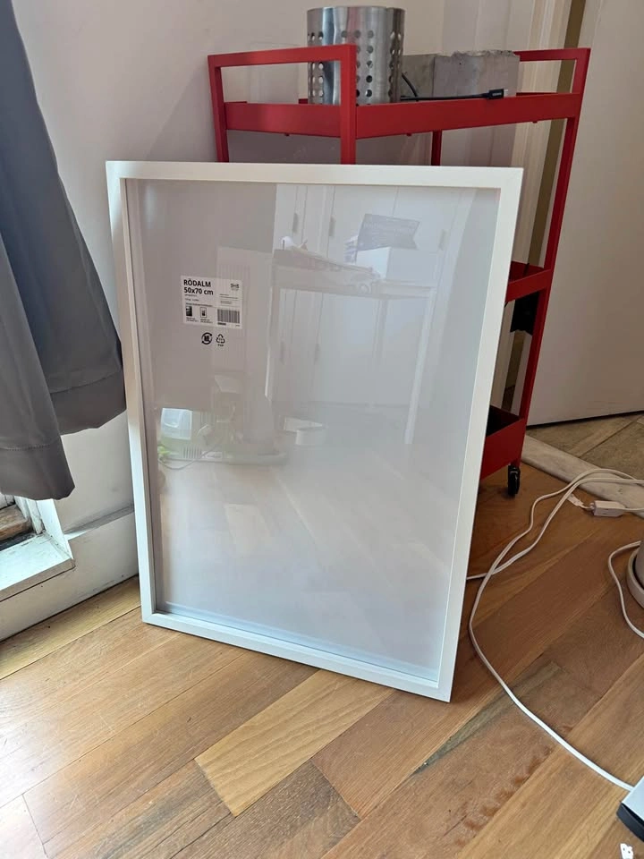 IKEA Rodalm White Frame - 20"x27"