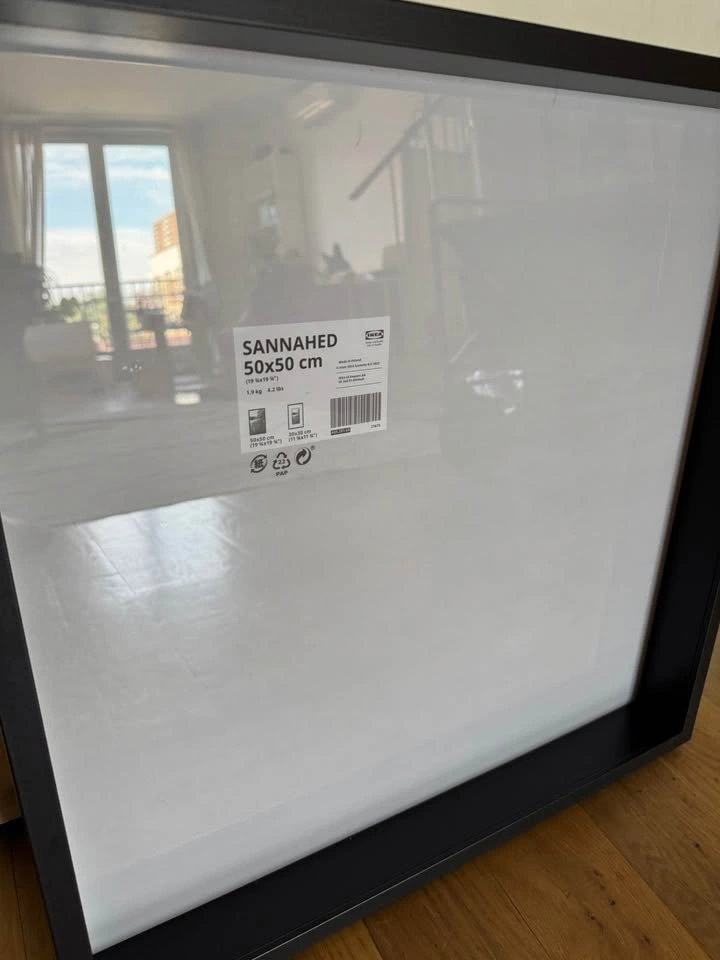 IKEA Sannahed Black Frame - 20"x20" - photo 3