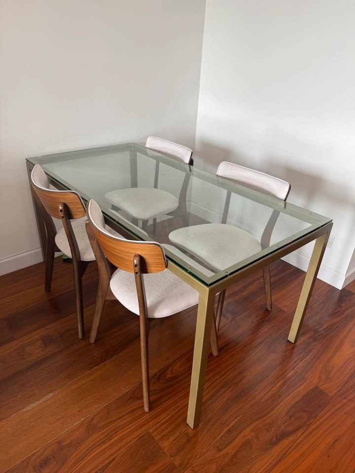 Room & Board Parsons Dining Table + 4 Chairs - photo 2