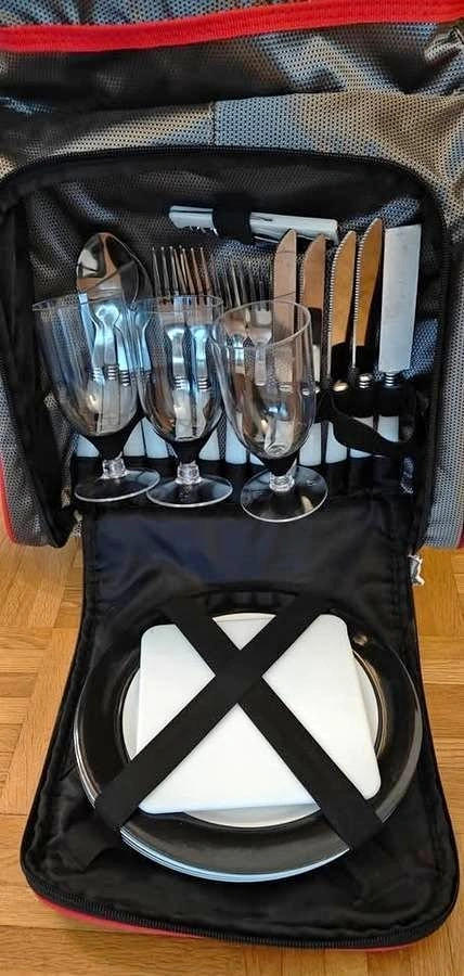 Kit picnic/cooler 4 people