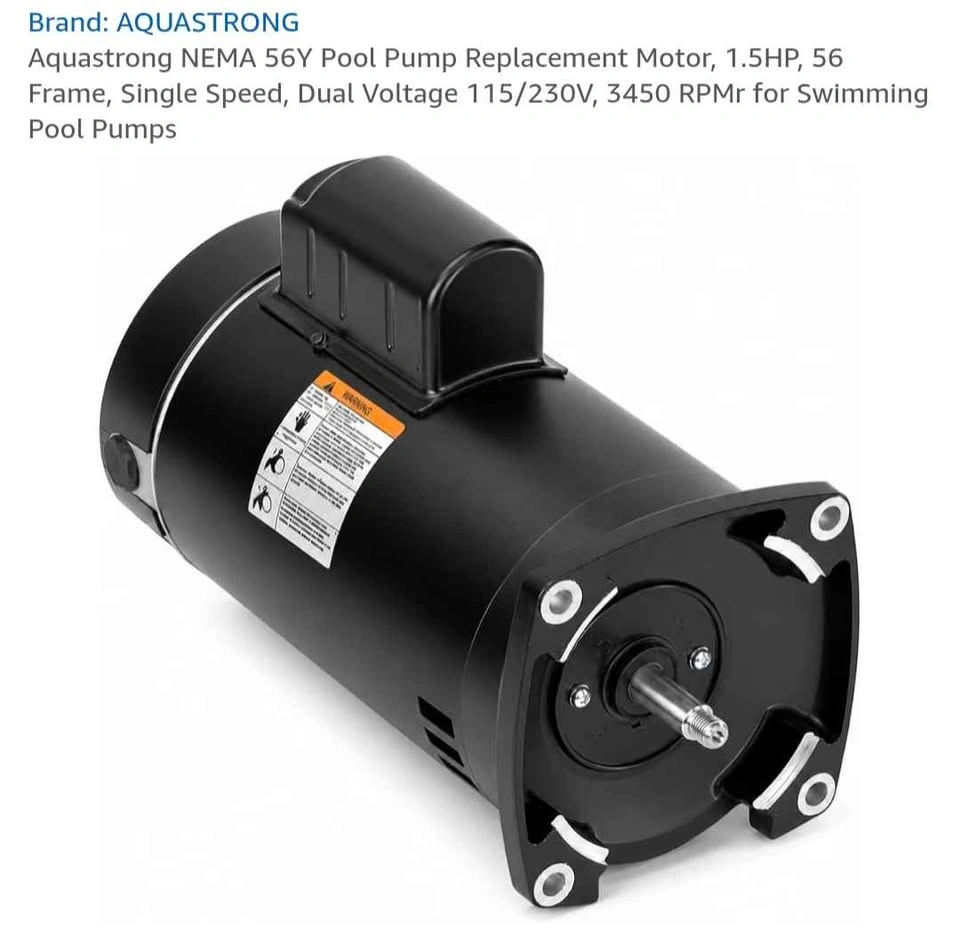 1.5HP Pool Pump Motor - New - photo 2