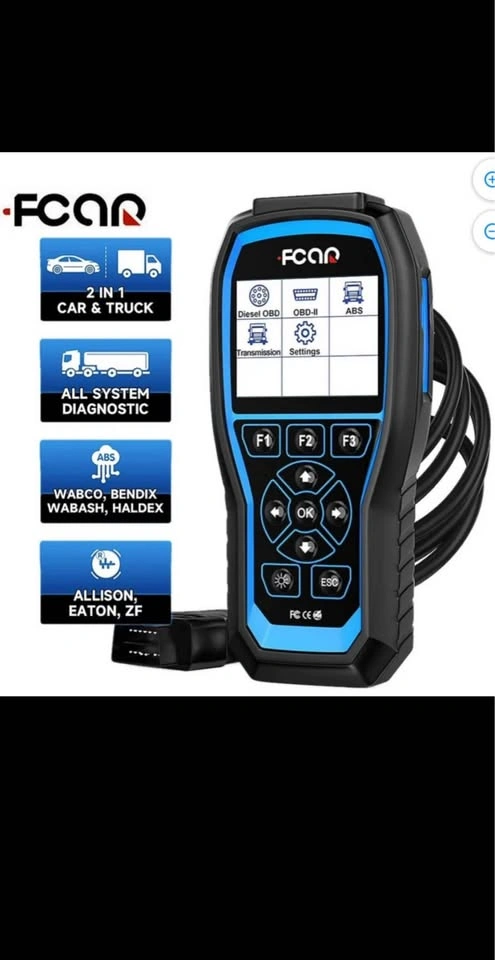 FCAR F507 Diesel Heavy Duty Truck Scanner - photo 5