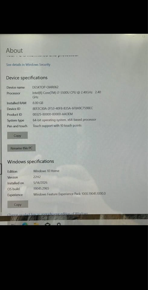 Lenovo Flex 3 Touch Screen i7 5th Gen 8GB/256GB SSD - photo 2