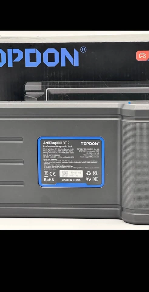 TOPDON Scanner AD800BT V2.0 Bidirectional Scan Tool - photo 4