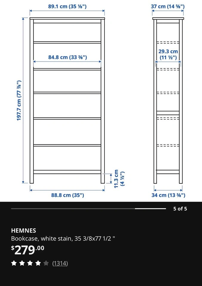 IKEA bookcase - photo 4
