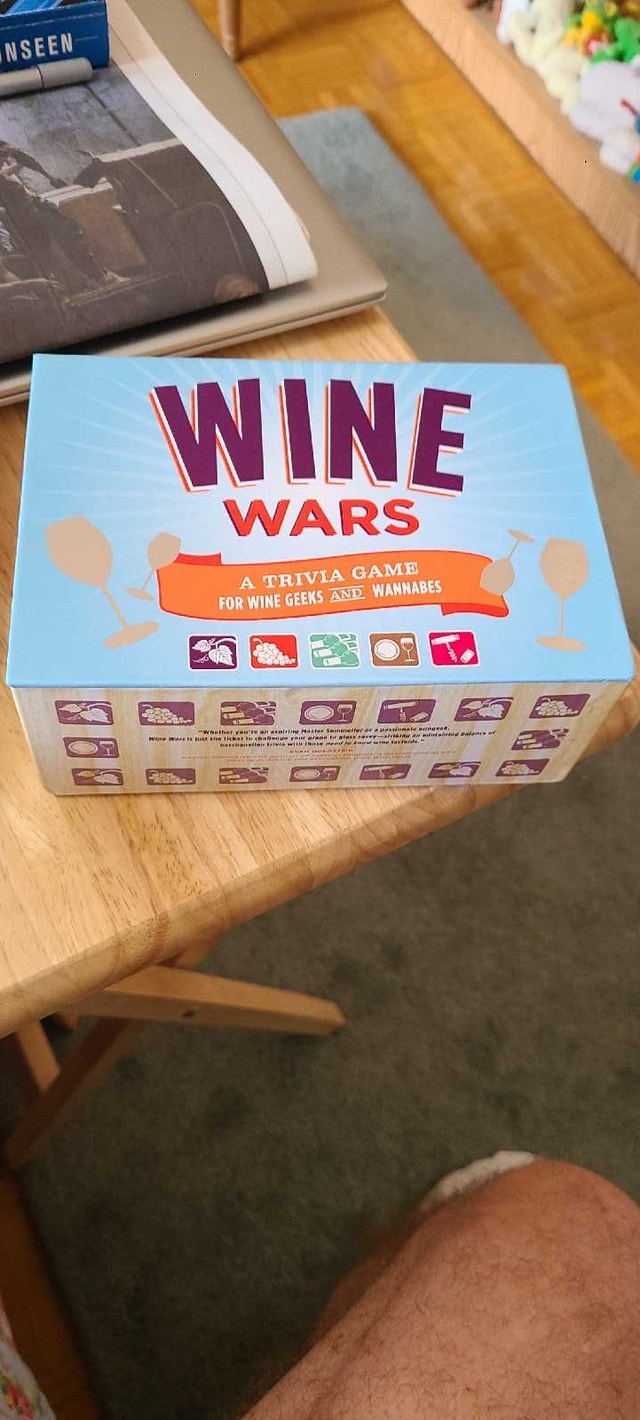 Wine Wars Trivia Game