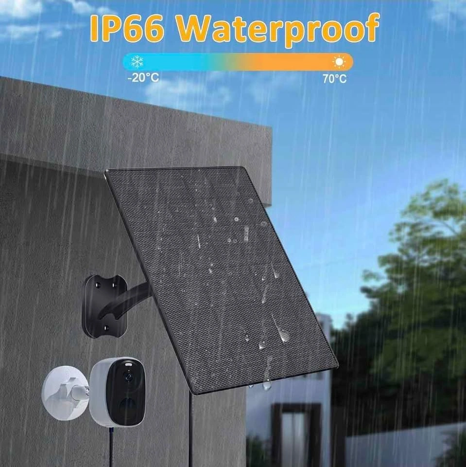 10W Solar Panel Charger for Rechargeable Cameras - photo 5