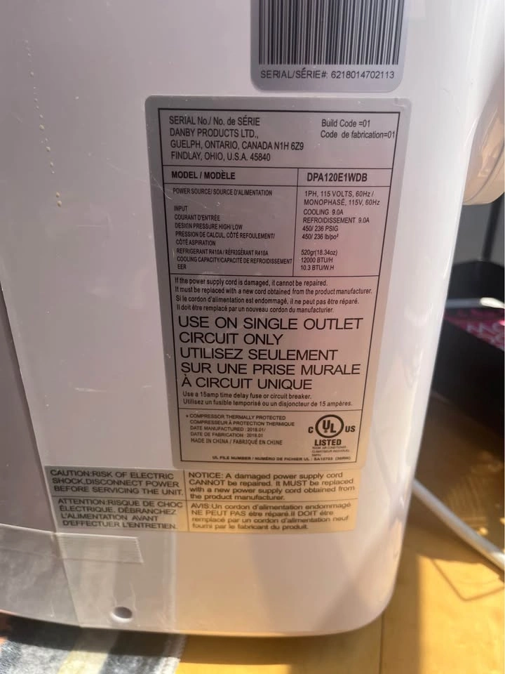 12,000 BTU Portable Air Conditioner - photo 3