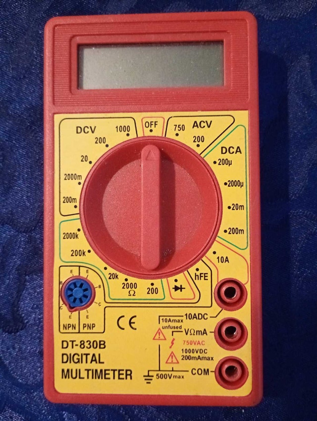 DT-830 Multimeter - photo 2