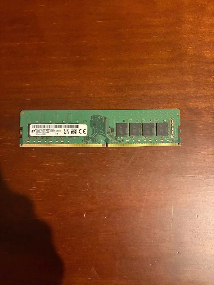 32GB DDR4 RAM -Tested & Working