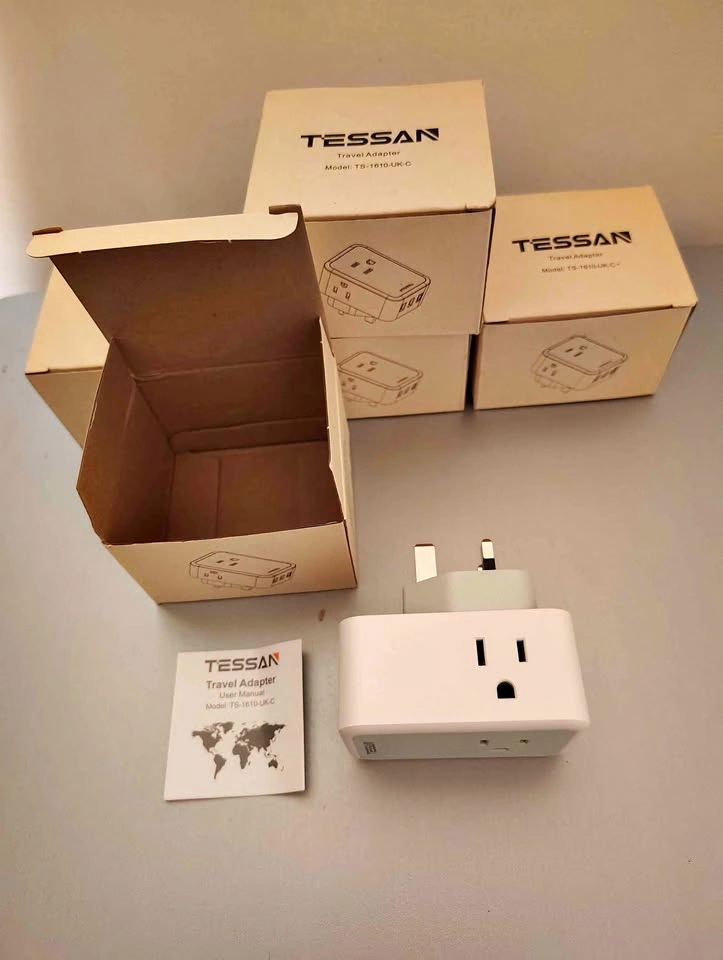TESSAN Travel Adapter TS-1610-UK-C