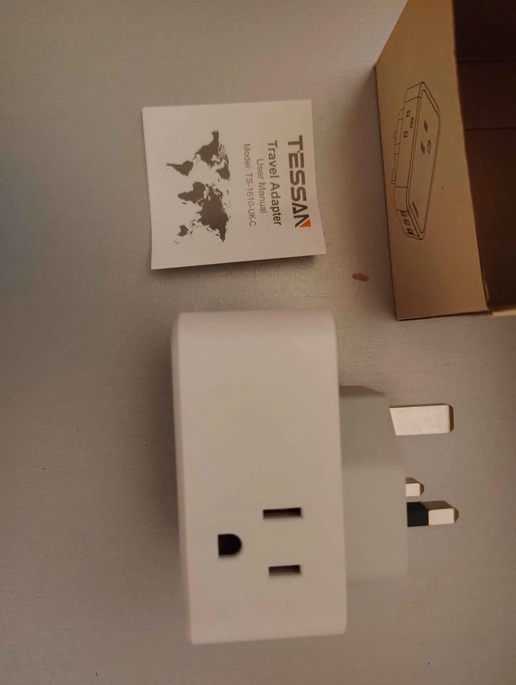 TESSAN Travel Adapter TS-1610-UK-C - photo 2