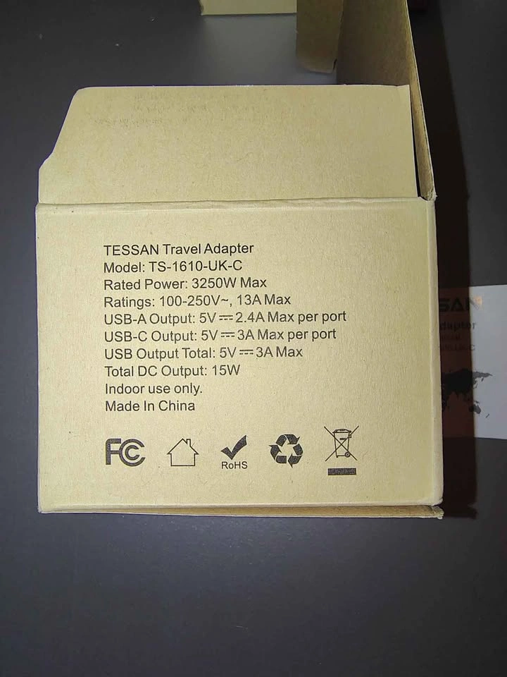 TESSAN Travel Adapter TS-WM02-AU - photo 2