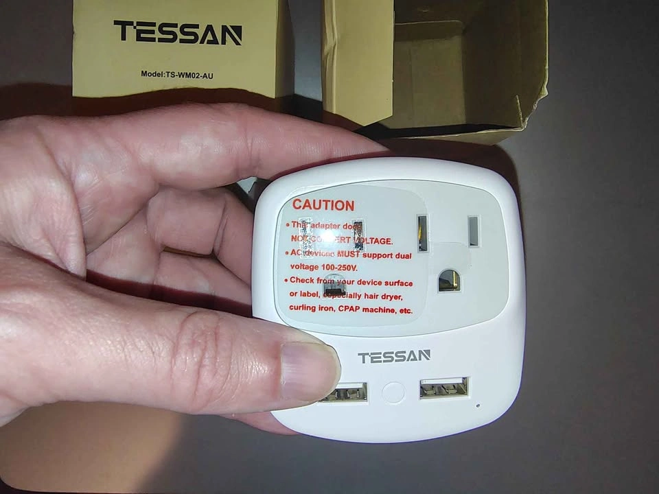 TESSAN Travel Adapter TS-WM02-AU - photo 3