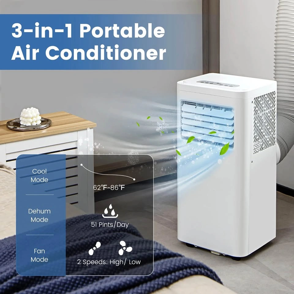 Costway 8000 BTU Portable Air Conditioner 3-in-1 AC Unit - photo 2