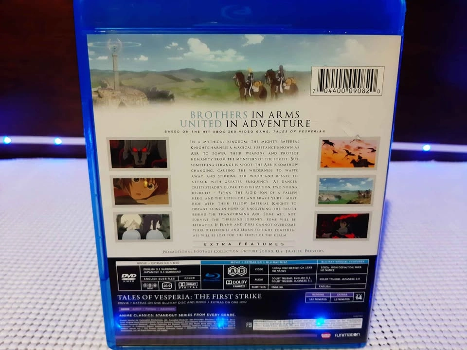 Tales of Vesperia The First Strike Blu Ray DVD Movie - photo 2
