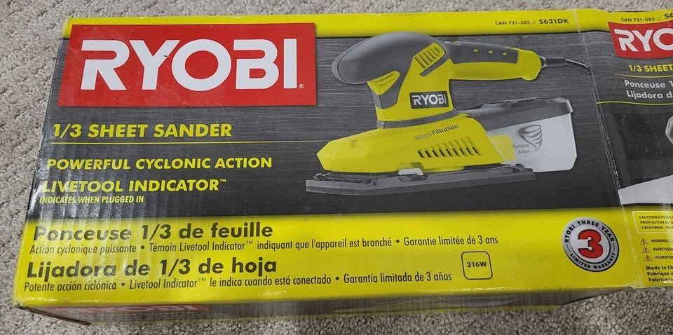 Ryobi 1/3 Sheet Sander - photo 2