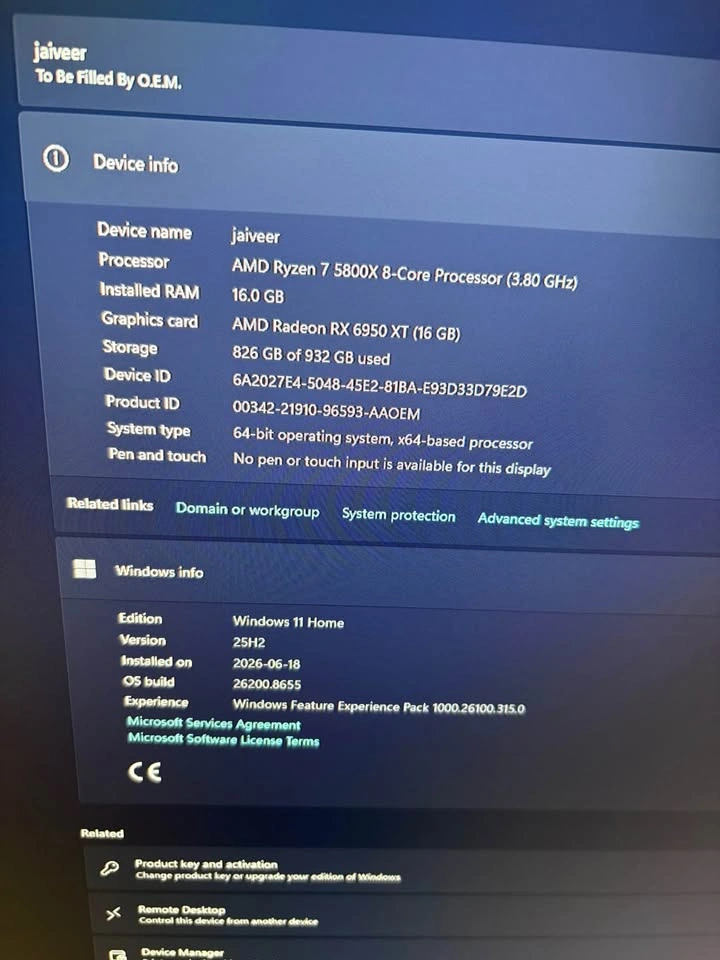 6950xt gaming pc 4k gaming, 1440p max settings - photo 3