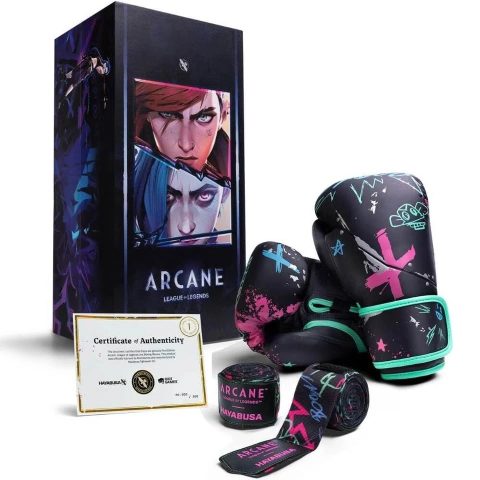 Arcane League of Legends Hayabusa Jinx Boxing Gloves - photo 3