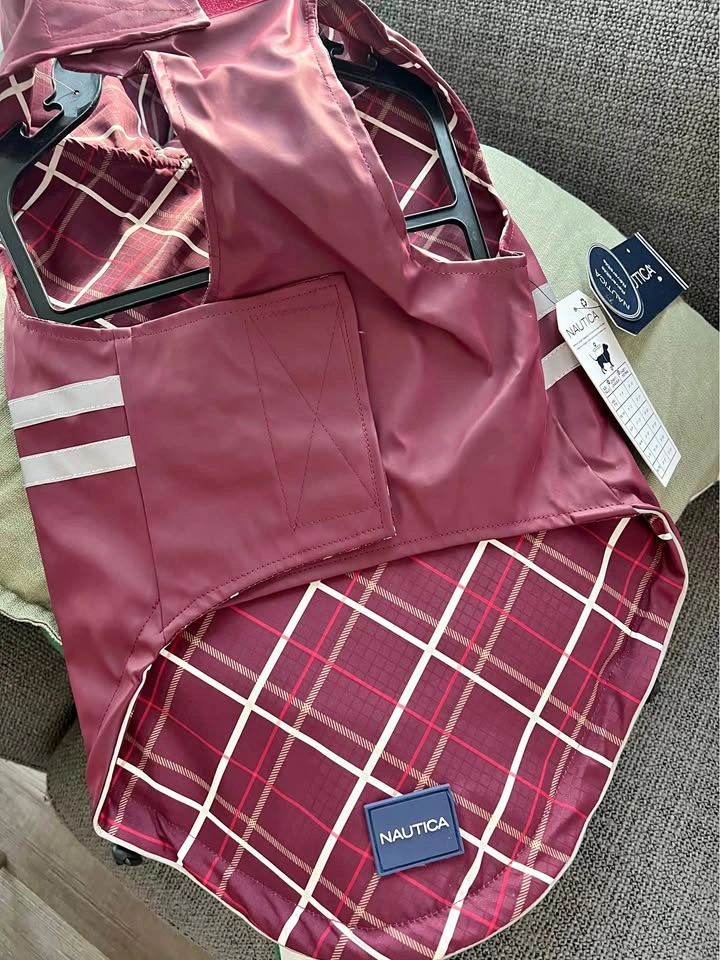 Waterproof dog jacket Nautica size L