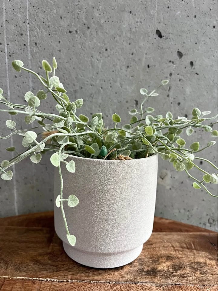 Artificial flower pot Handmade Torfinn