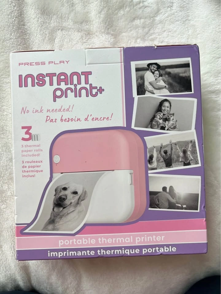 Portable thermal printer instant print plus - photo 2