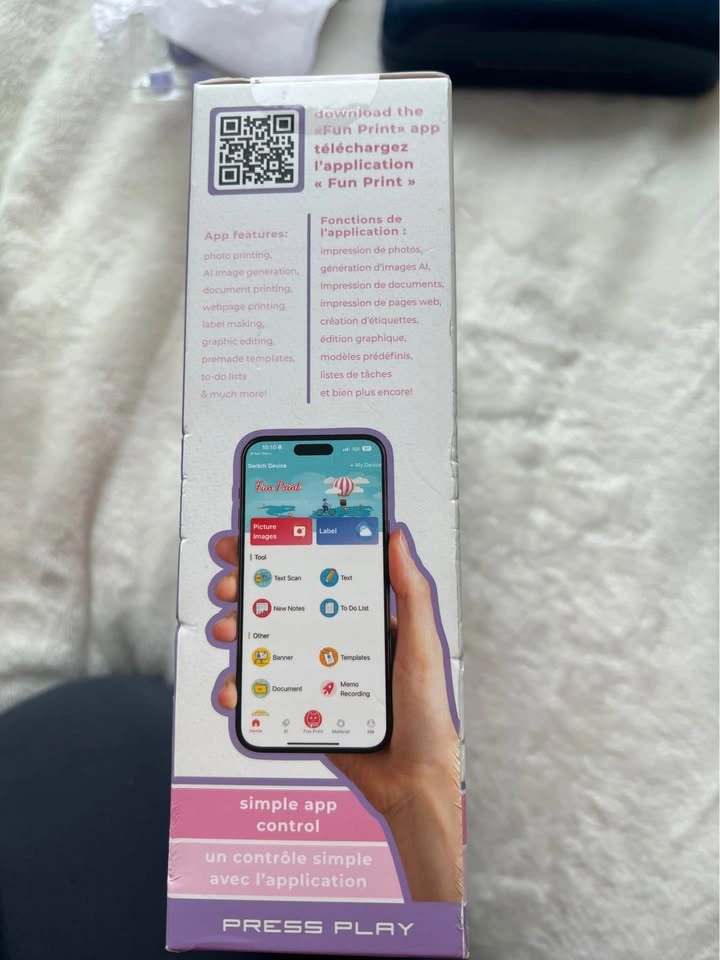 Portable thermal printer instant print plus - photo 3