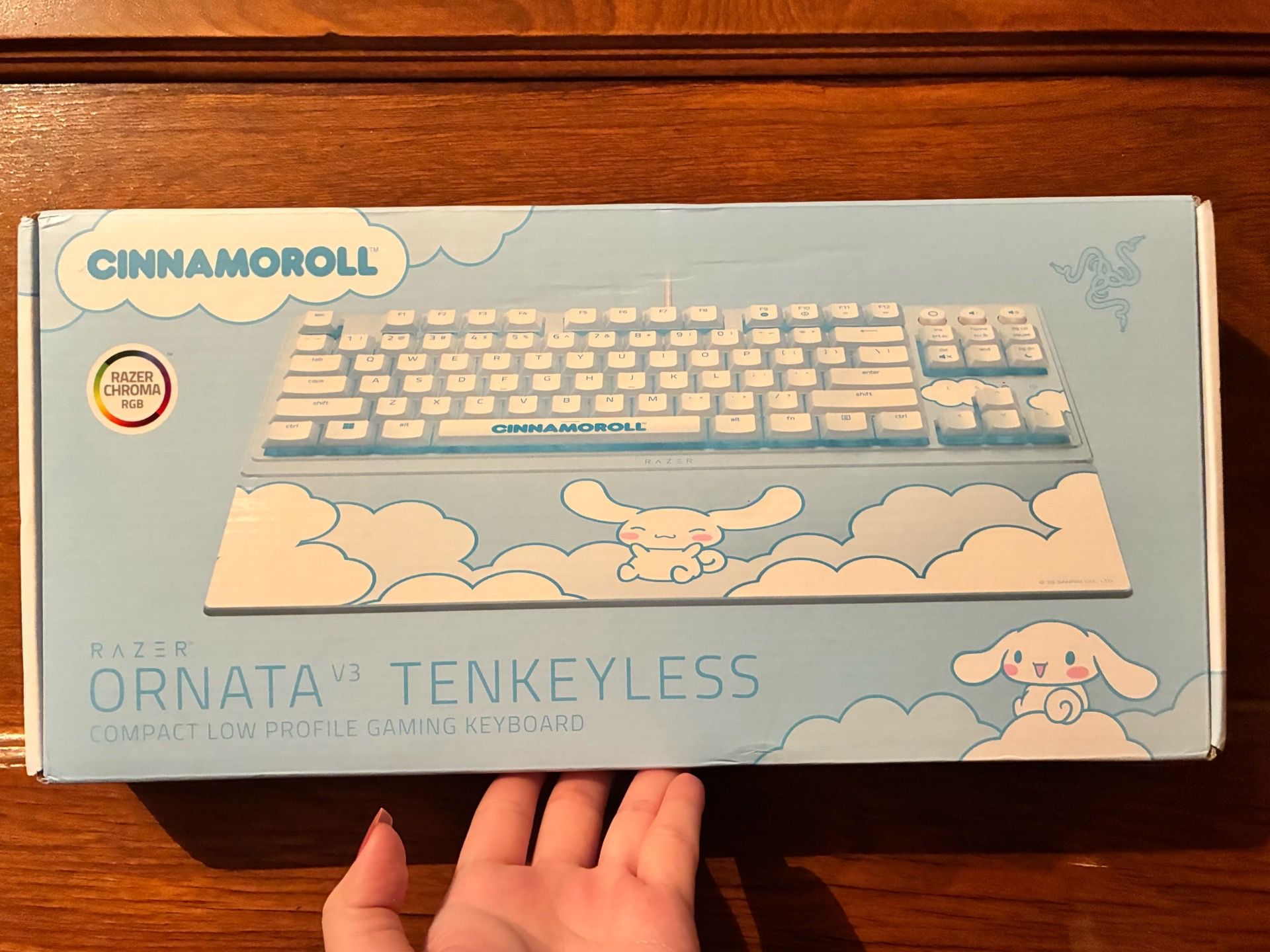 SANRIO Cinnamoroll x Razer Ornata V3 Tenkeyless Gaming Keyboard - photo 2
