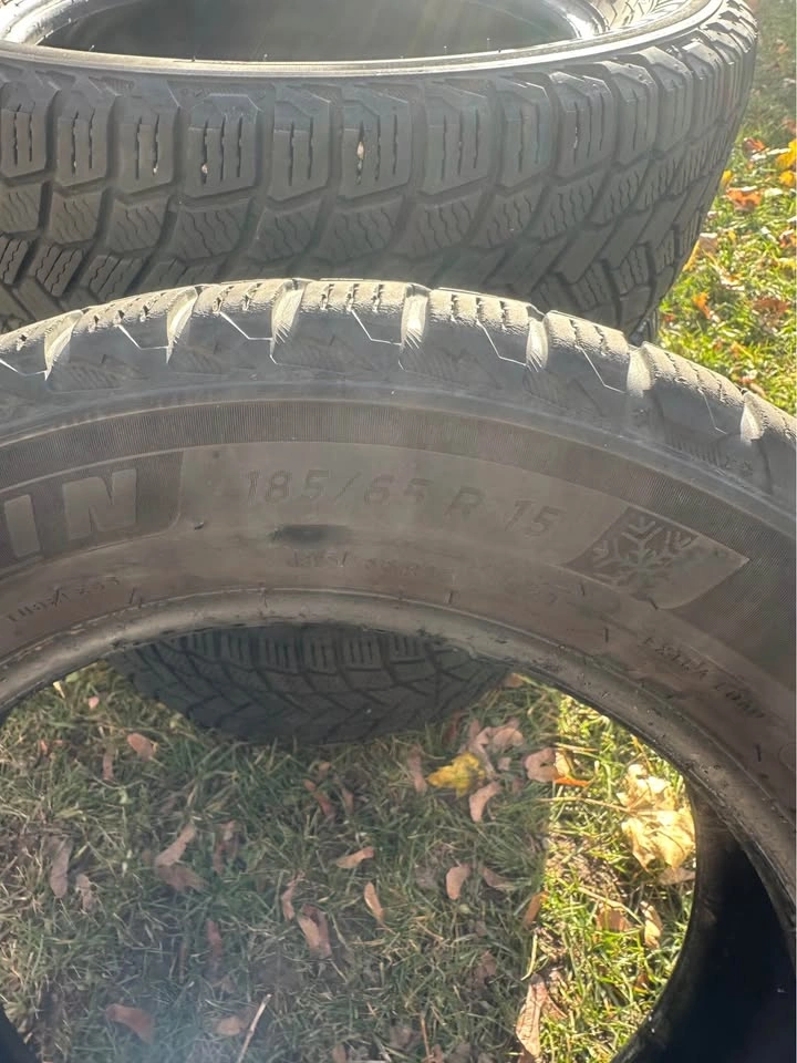Michelin Winter tires 185 65 R15 - photo 2