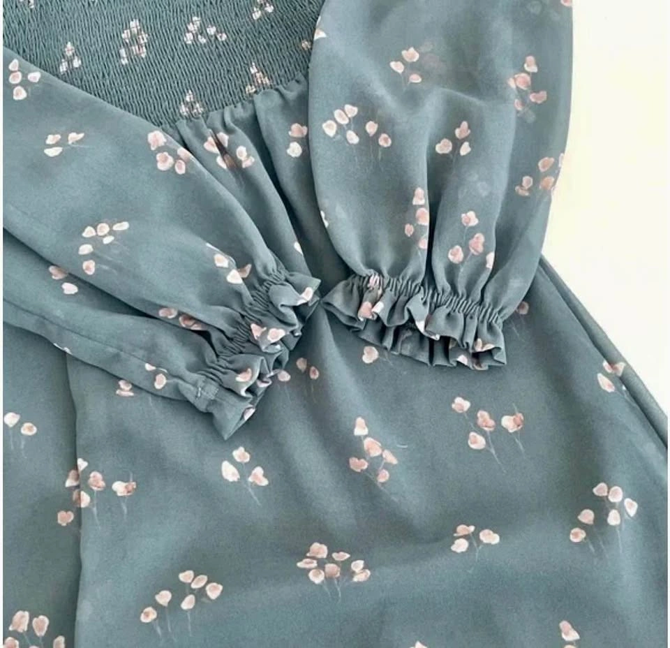 Aritzia Wilfred Floral Dress size Small - photo 4