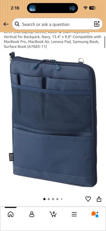 Lihit Lab Vertical Laptop Bag - photo 5