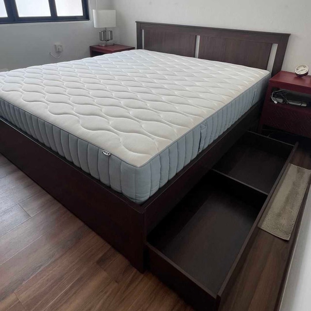 Delivery Available: Queen Size bed frame
