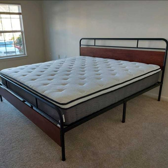 Delivery Available: King size bed frame