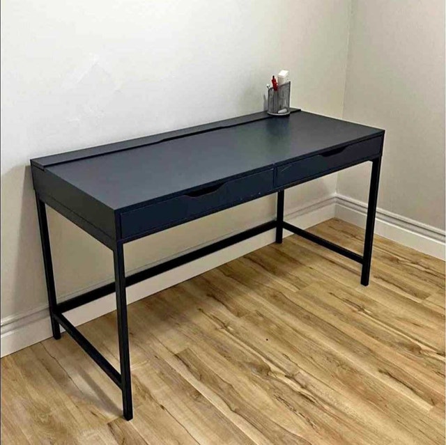 Delivery Available: Desk with 2 Drawers