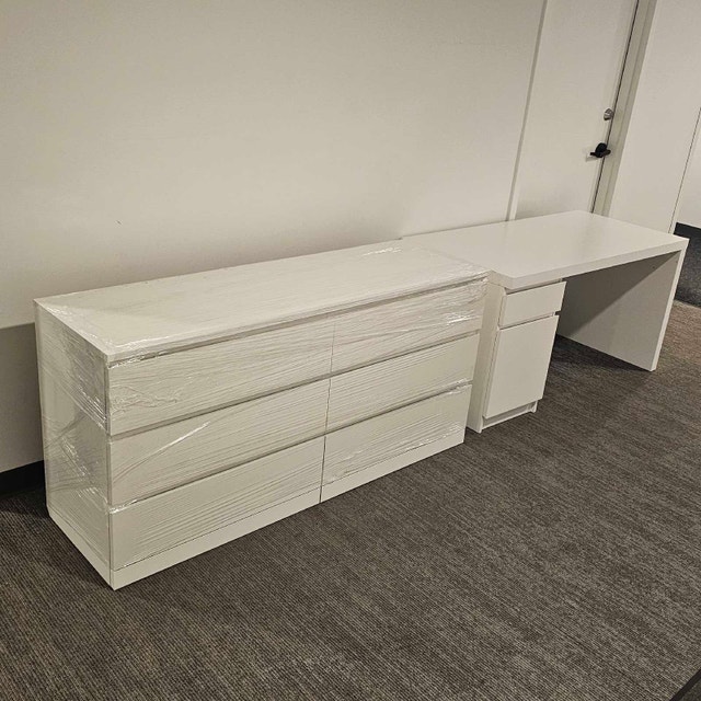 Large Ikea Malm Desk