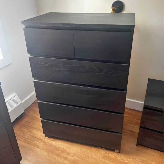 Delivery Available: Malm Tall Dresser for sale