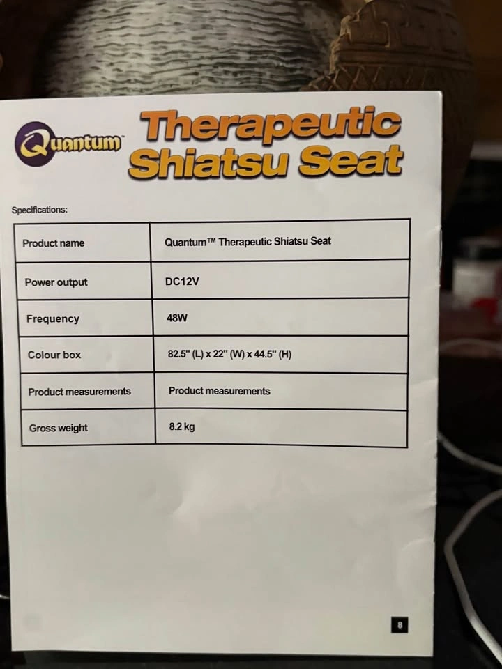 Therapeutic Shiatsu Seat - photo 4